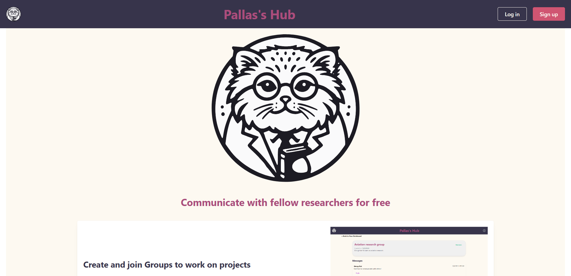 Pallas's Hub project screenshot